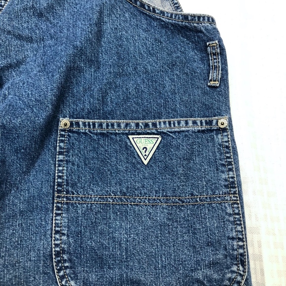 Vintage 80s Guess Jeans Overalls - Picture 7 of 8